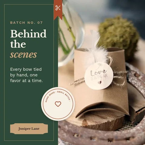 Kraft Favor Stamp Split – LinkedIn post template