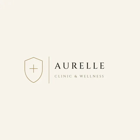 Aurelle Shield Plus Lockup – Logo template
