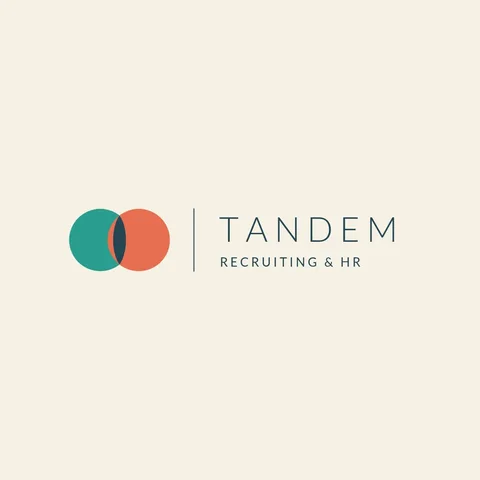 Tandem Overlap Minimal Logo – Logo template