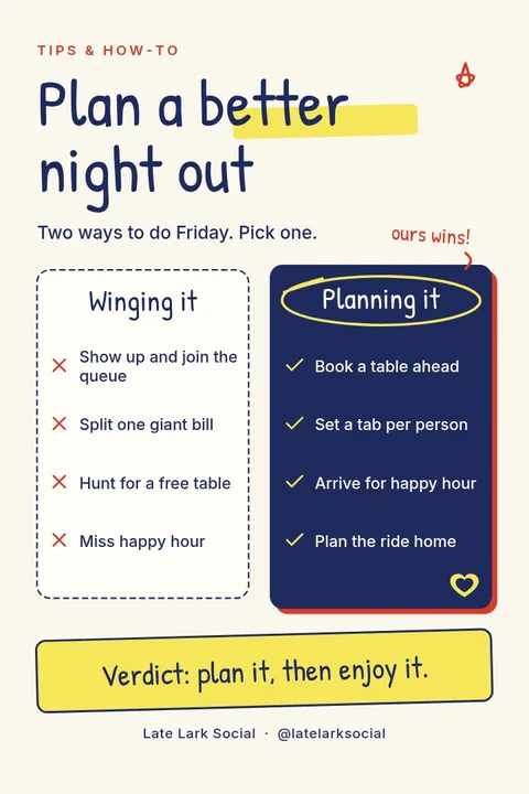 Friday Plan Marker Duel – Pinterest pin template