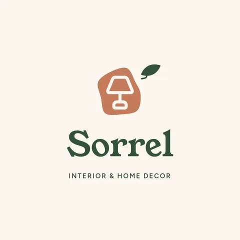 Sorrel Lamp Blob Logo – Logo template