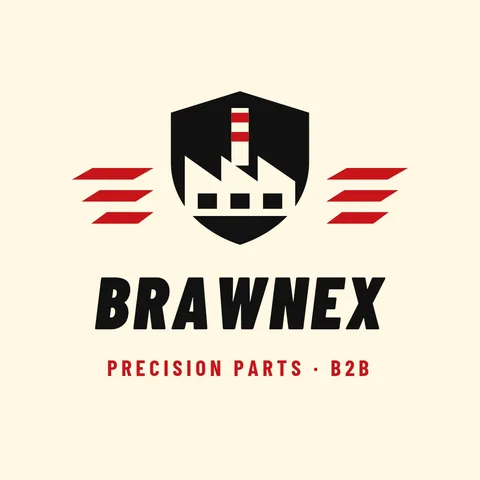 Brawnex Shield Factory Logo – Logo template
