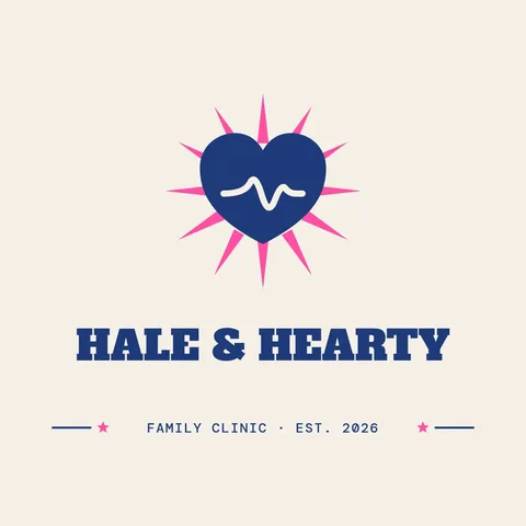 Sunrise Heart Clinic Logo – Logo template