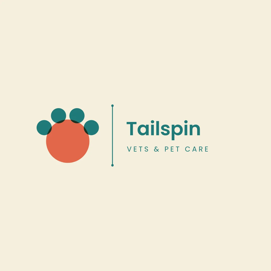 Atomic Tailspin Paw Logo – Logo template