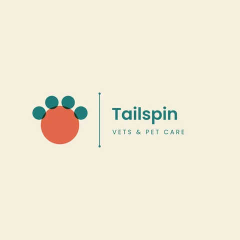 Atomic Tailspin Paw Logo – Logo template