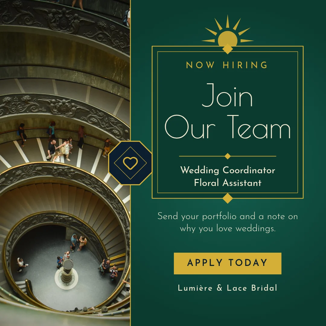 Gilded Seam Fan Hiring – LinkedIn post template
