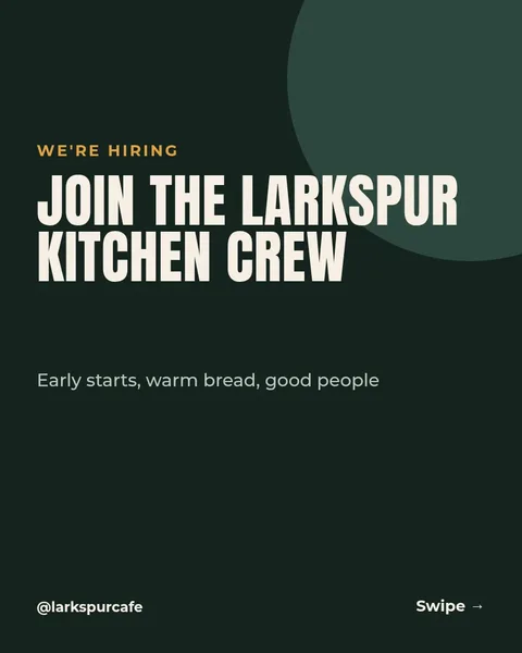 Join The Kitchen Crew – Instagram carousel template, 6 pages