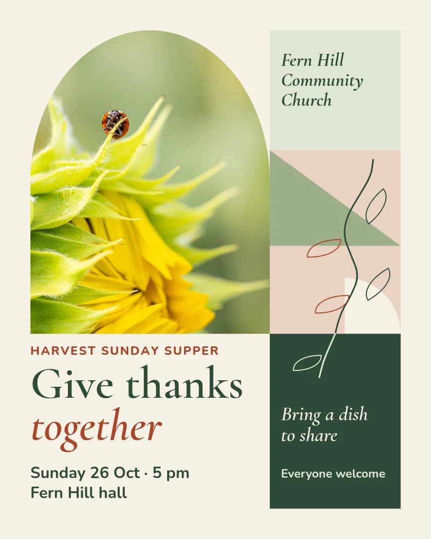 Harvest Mosaic Garden Tiles – Instagram post template