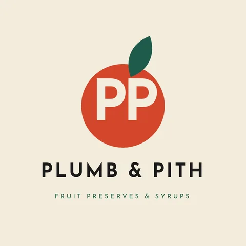 Plumb Pith Bauhaus Monogram – Logo template