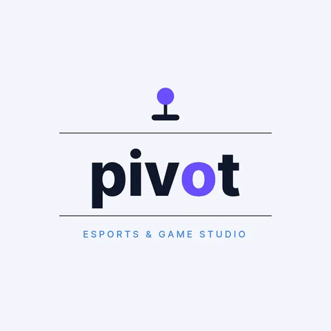 Pivot Stick Framed Wordmark – Logo template