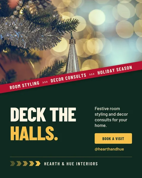 Hearthside Diagonal Band – Instagram post template