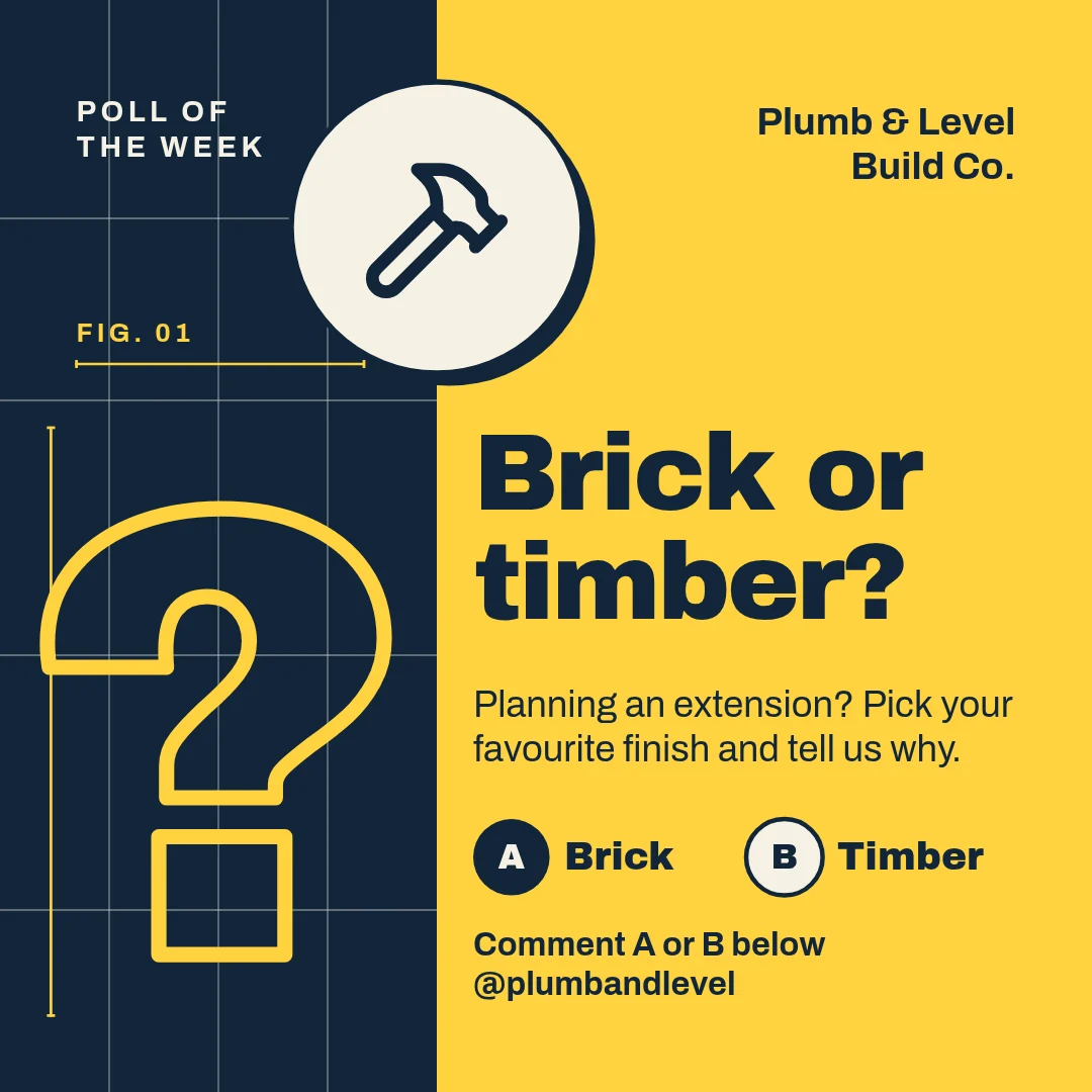 Blueprint Seam Poll – LinkedIn post template