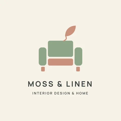 Moss Sofa Sprout Logo – Logo template