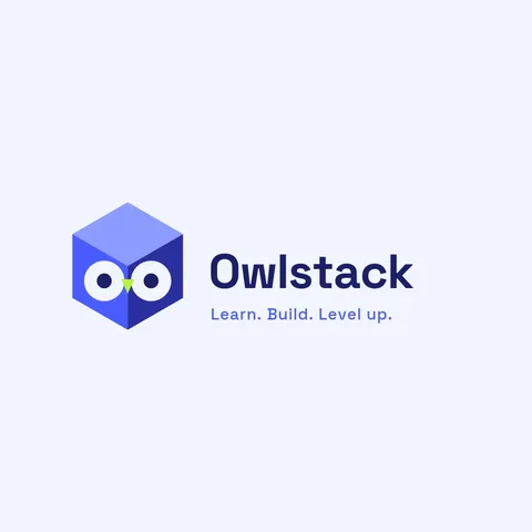 Isometric Owl Cube Logo – Logo template