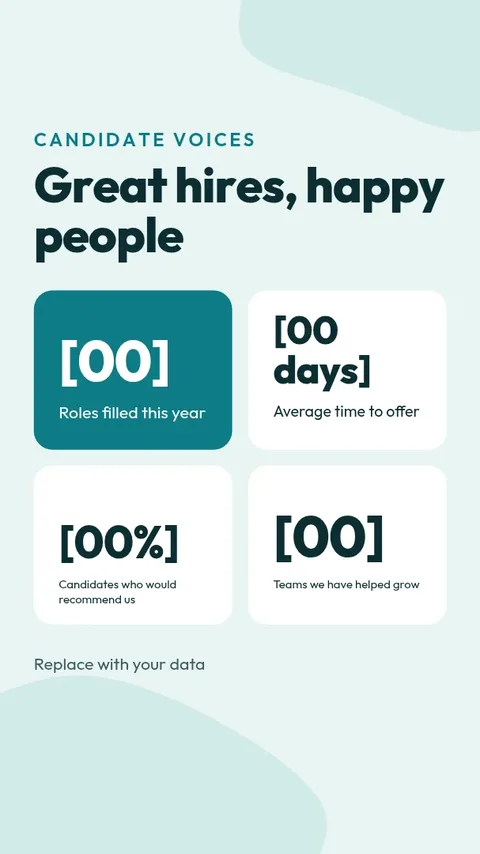 Placed Candidate Story – Instagram story template