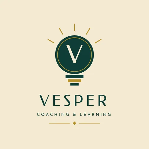 Deco Bulb V Monogram – Logo template
