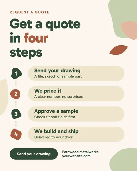 Fernwood Quote Trail – Instagram post template
