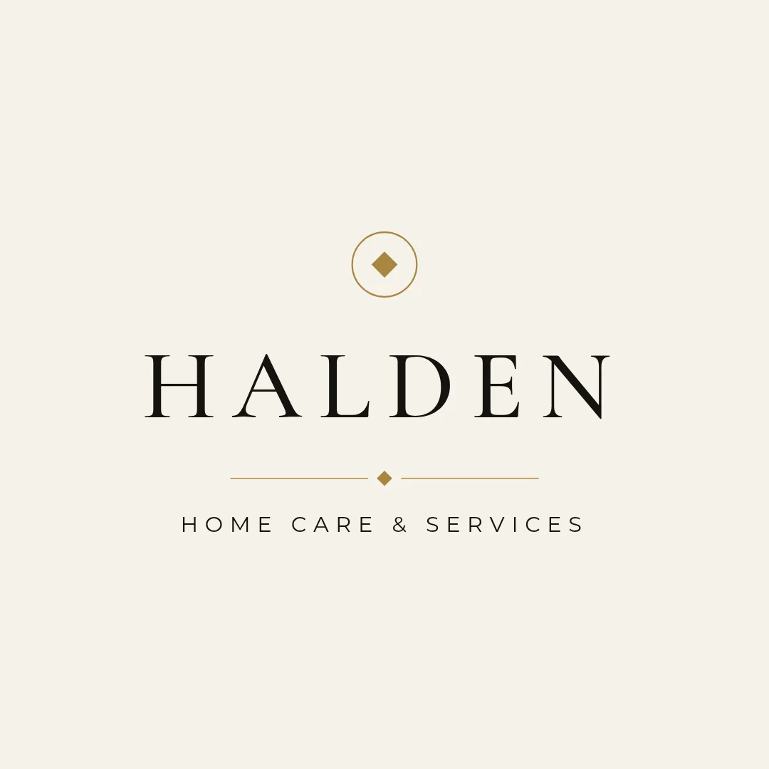 Halden Diamond Hairline Logo – Logo template