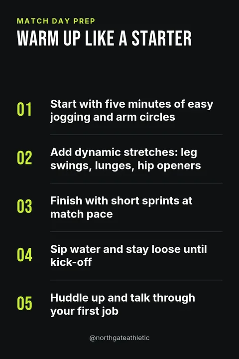 Pre-Match Warm-Up Pin – Pinterest pin template