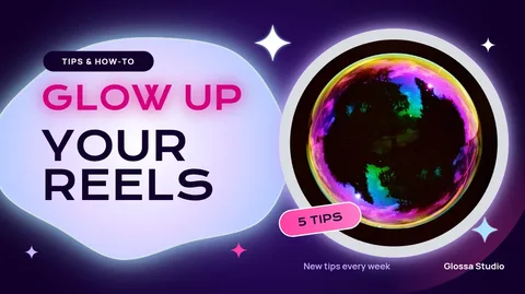 Chrome Bubble Reel Tips – YouTube thumbnail template