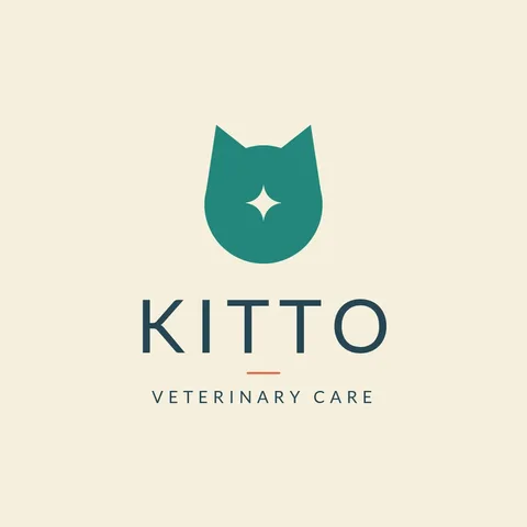 Kitto Atomic Cat Logo – Logo template