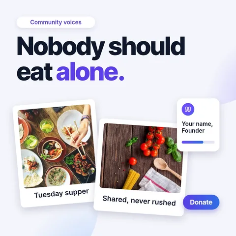 Stacked Supper Prints Quote – LinkedIn post template