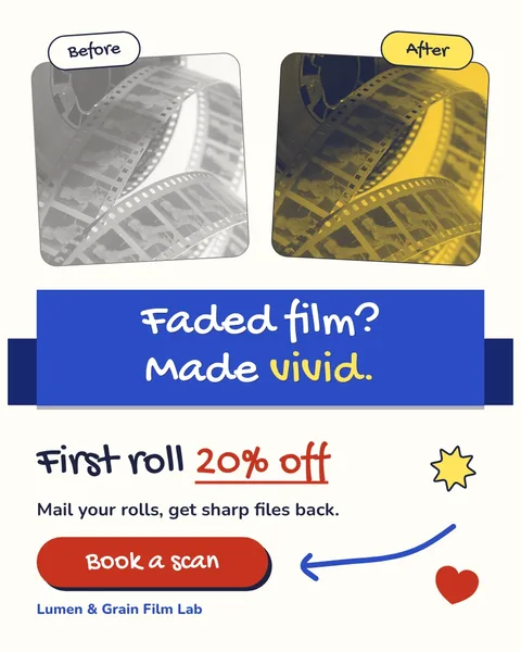 Marker Ribbon Film Revival – Instagram post template
