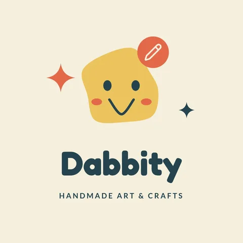 Dabbity Atomic Blob Mascot – Logo template