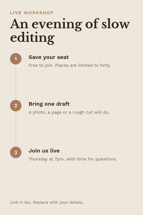 Rust Rule Studio Session – Pinterest pin template