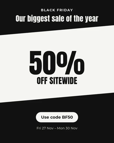 Black Friday sale – Instagram post template