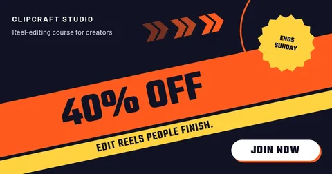 Sunday Slash Diagonal Offer – Facebook post template