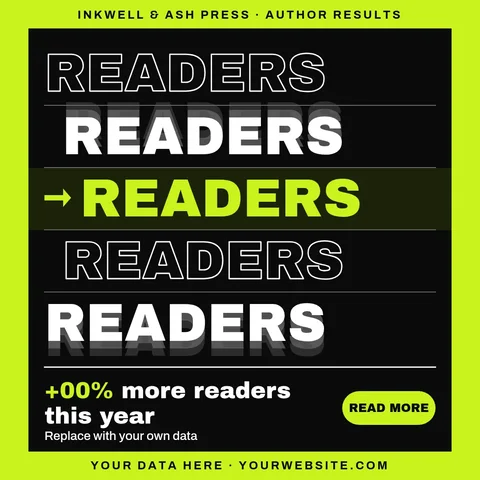 Lime Frame Reader Echo – Instagram post template