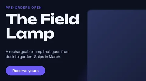 Pre-order launch – X post template