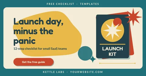 Atomic Launch Kit Frame – LinkedIn post template