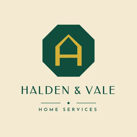 Deco Roof H Monogram – Logo template