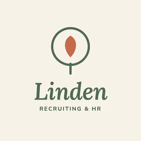 Linden Leaf Lens Logo – Logo template