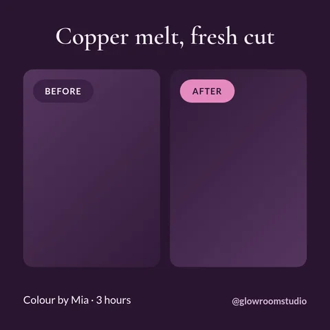 Before & after – Instagram post template