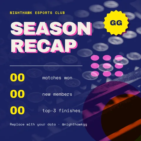 Misregistered Keycap Season Recap – LinkedIn post template