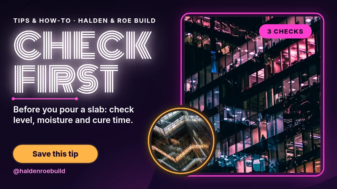 Neon Slab Window Collage – X post template