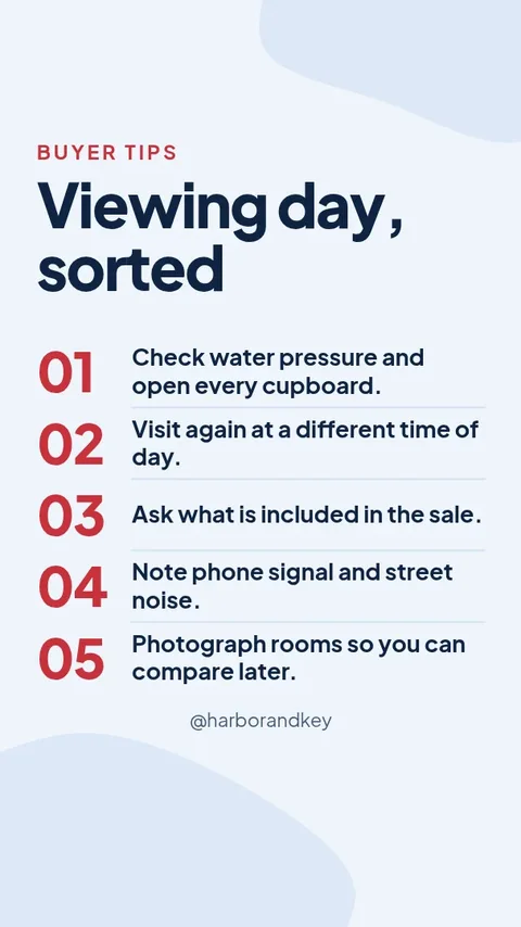 Buyer Viewing Tips Story – Instagram story template