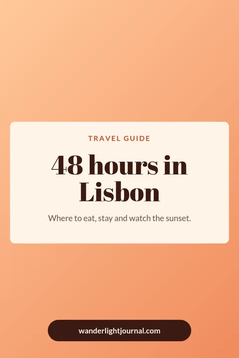 Itinerary pin – Pinterest pin template