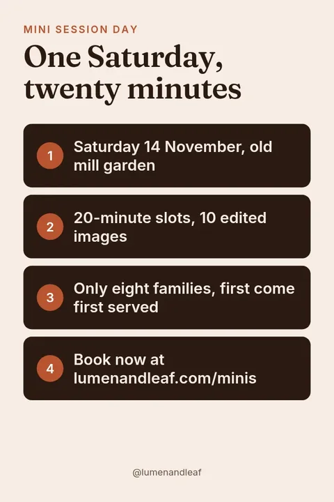 Mini Session Day Pin – Pinterest pin template