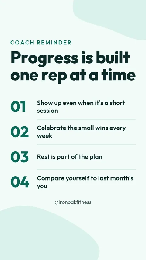 Small Reps Big Change – Instagram story template