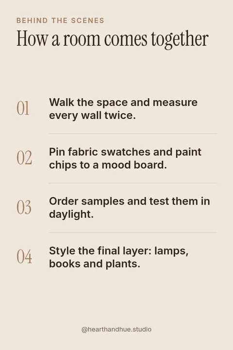 Studio Day Behind Scenes – Pinterest pin template