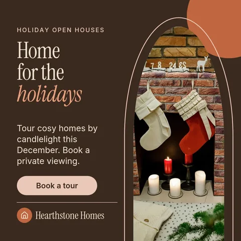 Hearth Arch Open House – LinkedIn post template