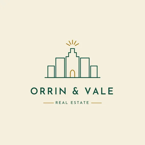 Deco Skyline Wordmark Logo – Logo template