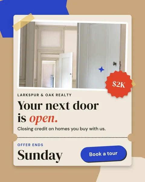 Open Door Ticket Collage – Instagram post template