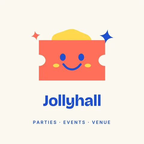 Smiling Ticket Cut-Paper Logo – Logo template