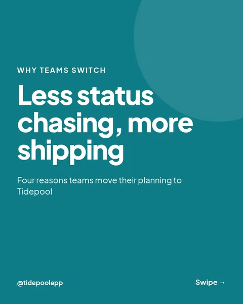 Why Teams Switch Carousel – Instagram carousel template, 6 pages