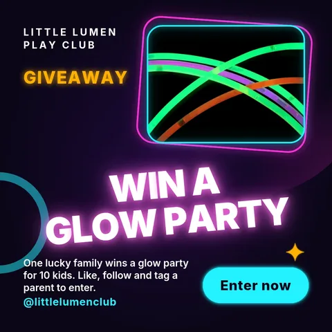 Glow Bangle Night Giveaway – Instagram post template
